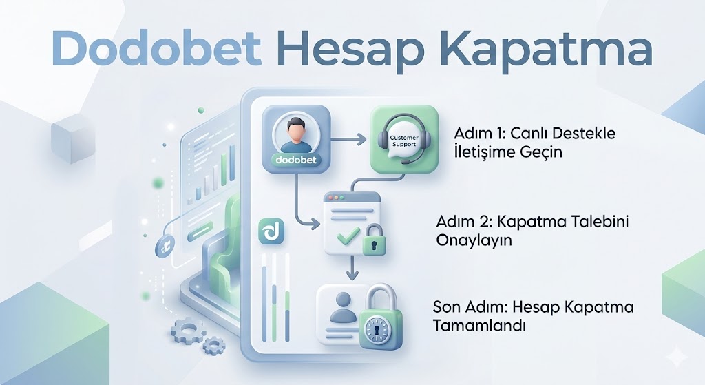 Dodobet Hesap Kapatma
